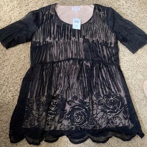 Black maturity shirt